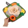 Abaodam Small Animal Snuffle Mat, Interactive Snuffle Pad for Rabbits, Hamsters and Rats, Slow Feeding and Enrichment, Safe Felt Fabric, Improves Intelligence and view 4