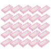 PACKOVE 30-Piece Portable Empty Eyelash Storage Boxes for False Eyelashes, Transparent Small Eyelash Trays for Extensions view 1