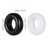 DIYEAH Round Silicone Anti-Slip Rings for Eyeglass Temple Ends, 10 Pairs view 2
