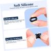 DIYEAH Round Silicone Anti-Slip Rings for Eyeglass Temple Ends, 10 Pairs view 3