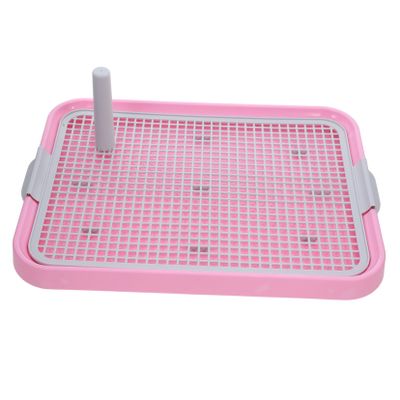 PENIKOKO Pink Plastic Dog Toilet, Easy to Clean