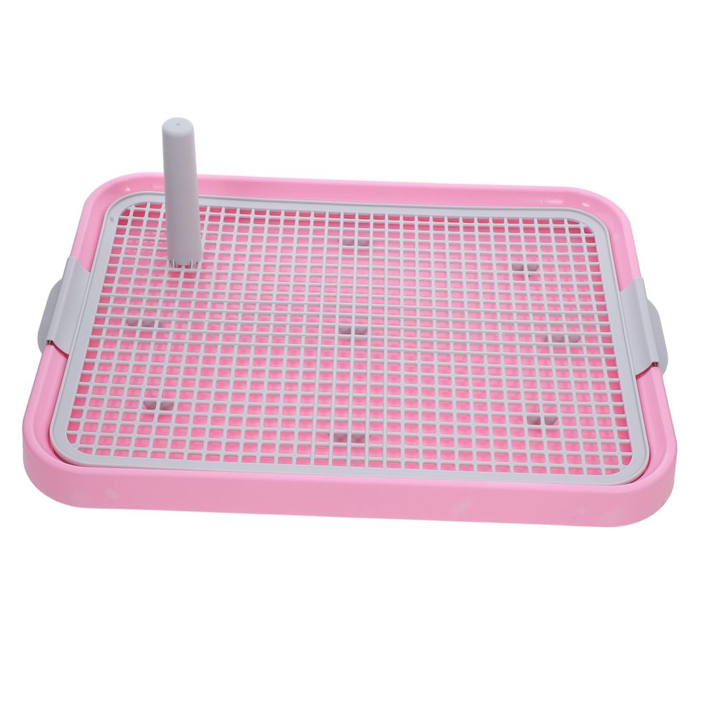 PENIKOKO Pink Plastic Dog Toilet, Easy to Clean