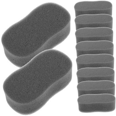 Black Haircut Neck-Cleaning Sponge, 10-Pack