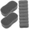 Black Haircut Neck-Cleaning Sponge, 10-Pack view 1
