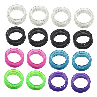Silicone Scissor Finger Rings with Silica Gel Cushioning