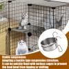 Bird Feeding Bowl - Versatile, Spill-Proof & Mountable Stainless Steel Bowl for Cockatiels, Parakeets, and Lovebirds view 3