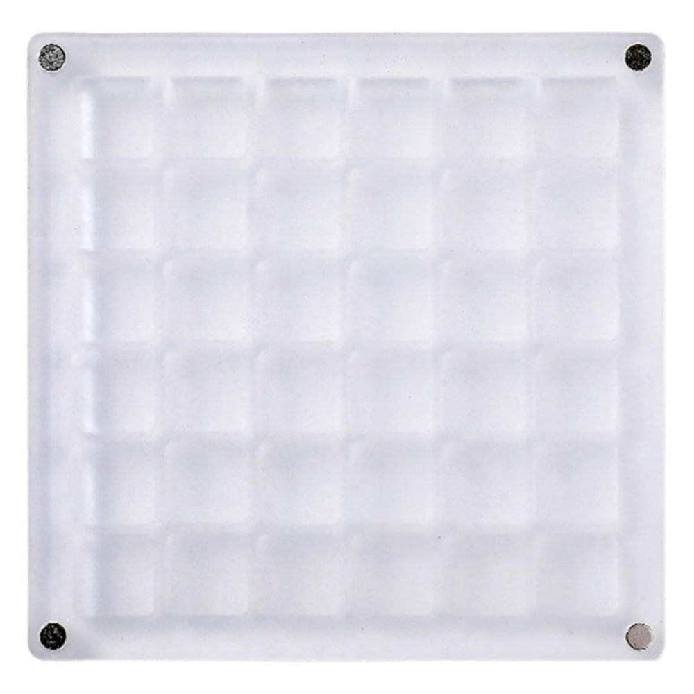 NPXUAMTJ Acrylic Storage Box with 36/64/100 Compartments for Charms and Rhinestones