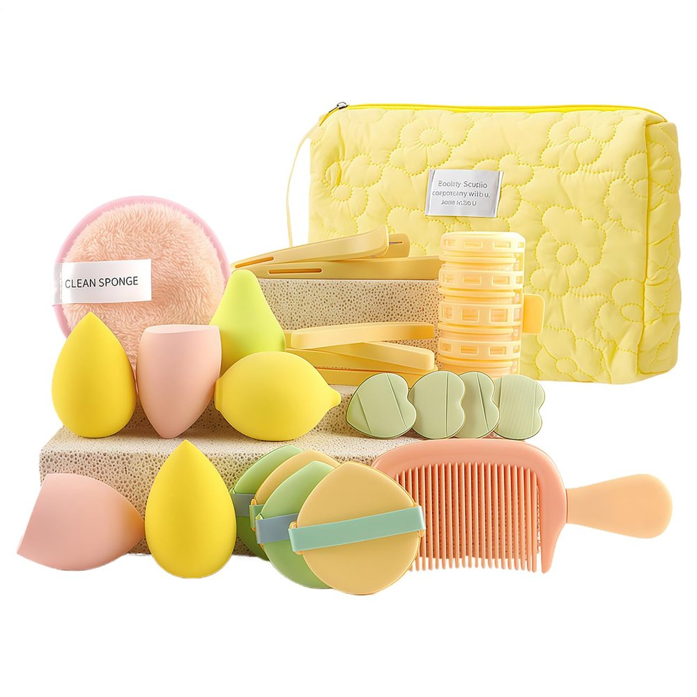 Makeup Tool Set with Makeup Bag