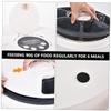 Smart Timed Pet Feeder with Removable Hygienic Feeding Bowl for Cats and Portion-Controlled Daily Feeding view 2