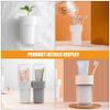 Beavorty 2-Piece Travel Toothbrush Holder Cases for Toothpaste and Toothbrush view 3