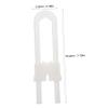 GARIOUAN 6-Pack Safety Locks for Cabinet Doors and Furniture, ABS, Easy to Lock and Unlock view 2