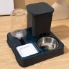 2-in-1 Cat Food and Water Dispenser with Timer view 3