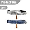 JchEnye 2-Pack Adjustable Pet Collar with Tie Design view 2