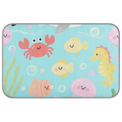 Cute Colorful Animal Self-Cooling Mat for Dogs, Cats & Other Pets, Size M