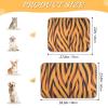 Summer Cooling Mat for Dogs, Self-Cooling Cat Blanket for Indoor and Outdoor Use, Orange Animal Pattern, Size M view 2