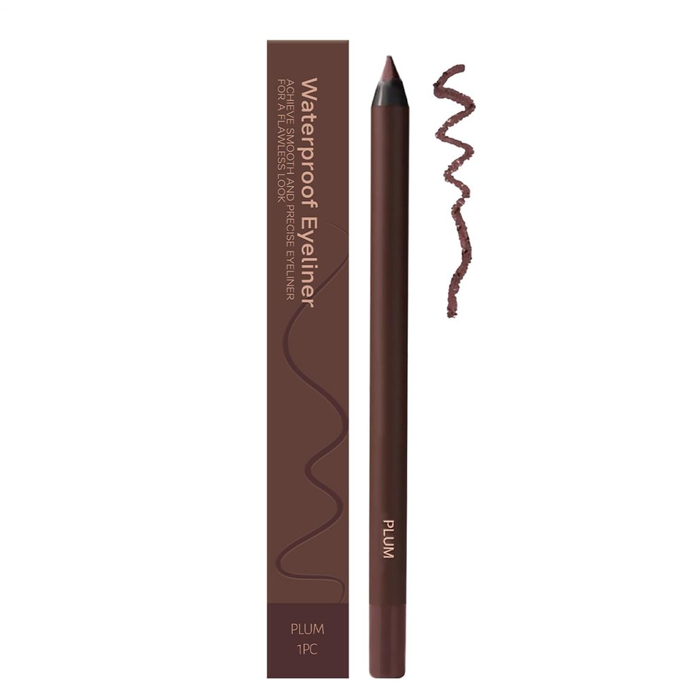 2-in-1 24-Hour Waterproof Sharpenable Eyeliner Pencil