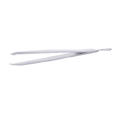 Gogogmee Multifunctional Stainless Steel Eyebrow Tweezers, Silver