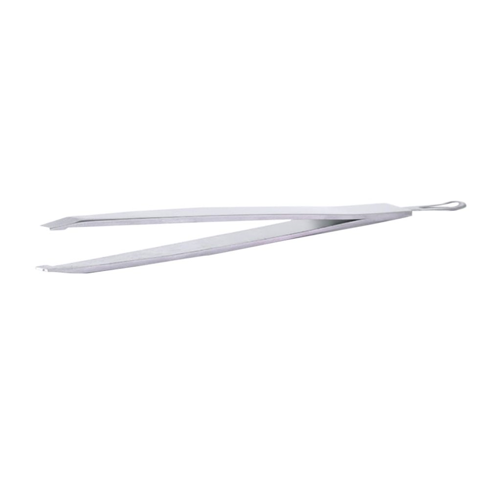 Gogogmee Multifunctional Stainless Steel Eyebrow Tweezers, Silver
