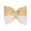 XUCZHAI Car Headrest Pillow with Bow, Beige, M view 1