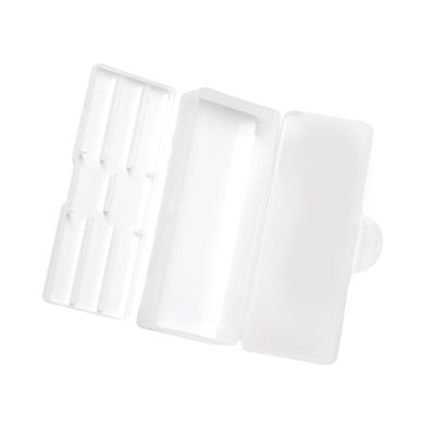 Empty Double-Layer Storage Box for Manicure and Pedicure