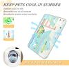 Outdoor Self-Cooling Mat with Cute Crocodile Pattern, Removable, Size M view 4