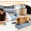 2 Pairs of Anti-Slip Dog Socks with Adjustable Straps for Indoor or Outdoor Use (Gray, L) view 3