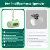 PawView Rollable Dog Waste Bag Dispenser with 7 Rolls (105 Bags) view 3