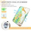 Self-Cooling Gel Mat for Dogs and Cats, Lion and Giraffe Cartoon Design view 4