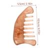 Minkissy 2-Piece Resin Gua Sha Comb view 2
