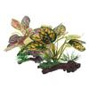 PartyKindom 2-Piece Artificial Plastic Water Plants for Aquarium and Terrarium Decor view 1