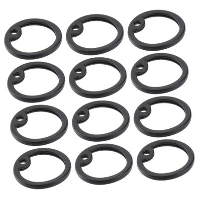 ifundom 12 Pack Silicone Rings for Pet Tags