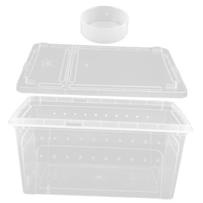 Acrylic Reptile Incubators for Geckos and Snakes, 2-Piece Set