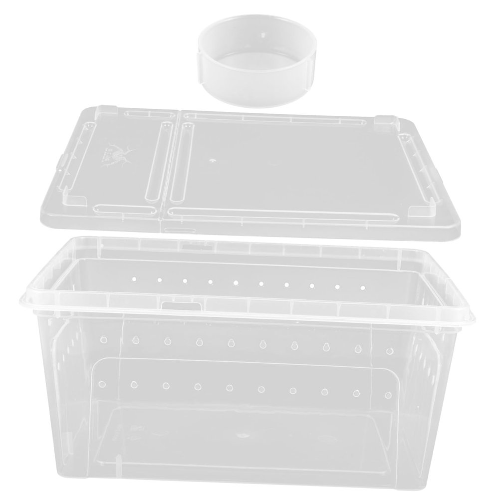 Acrylic Reptile Incubators for Geckos and Snakes, 2-Piece Set