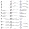 NICENEEDED 30-Piece Rhinestone Flower Hairpins for Brides view 2