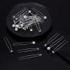 NICENEEDED 30-Piece Rhinestone Flower Hairpins for Brides view 4