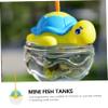4 Mini Tanks for Turtles and Small Fish - Random Colors view 4