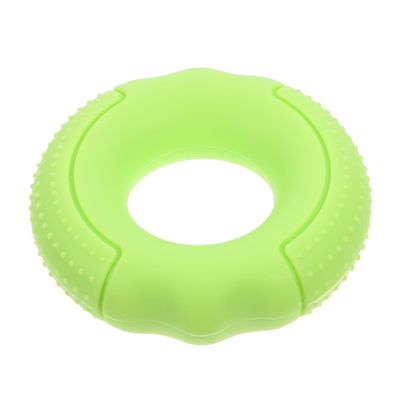 Round Silicone Grip Strength Trainer Ring, 20 lb, Light Green