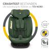 KikkaBoo i-EXPLORE 2 Car Seat, 9–36 kg, 40–150 cm, Group 0/1/2/3, i-Size, Rear- and Forward-Facing, Reclining, 14-Position Headrest, 5-Point Harness, Army Green view 3