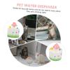 Abaodam Automatic Ceramic Pet Water Fountain, 1 L, Energy-Saving, Cartoon Mushroom Shape view 4