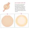 JOINPAYA TPR Lid for Dog Food Can with Long Spoon Handle Set view 3