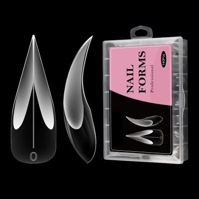 Curved Reusable Nail Forms for Salon DIY Manicures