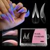 Curved Reusable Nail Forms for Salon DIY Manicures view 2