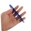 Blue Crystal Gua Sha Facial Massage Tool for Eyes and Neck view 3