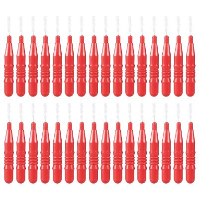 Interdental Brushes and Floss Picks with Soft Bristles