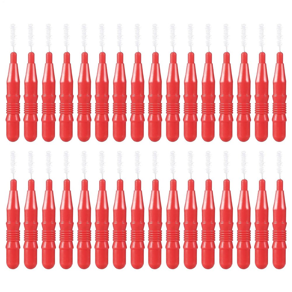 Interdental Brushes and Floss Picks with Soft Bristles
