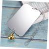 VICASKY Metal Parrot Cage Mirror with Bell, 8 x 12 cm, 1 Piece view 3