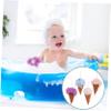 Ice Cream Bath Sponges, 4-Piece Set for Children view 4
