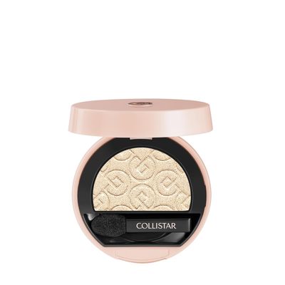 Collistar Flawless Compact Eyeshadow, Long-Lasting Eye Makeup, Soft Texture, Multi-Finish, Easy to Blend, 500 Ivory Satin, 3 g