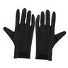 CALLARON Black Cotton Gloves, Size S, 12 Pairs, for Work and Protection view 1