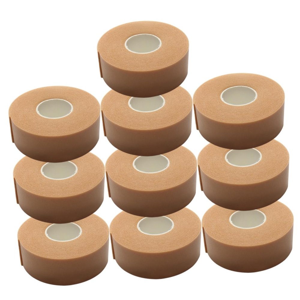 VALICLUD 10-Roll Eyelash Extension Tape, Hypoallergenic, Easy to Tear and Cut